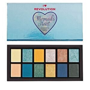 I Heart Revolution Mermaids Heart Eyeshadow Palette